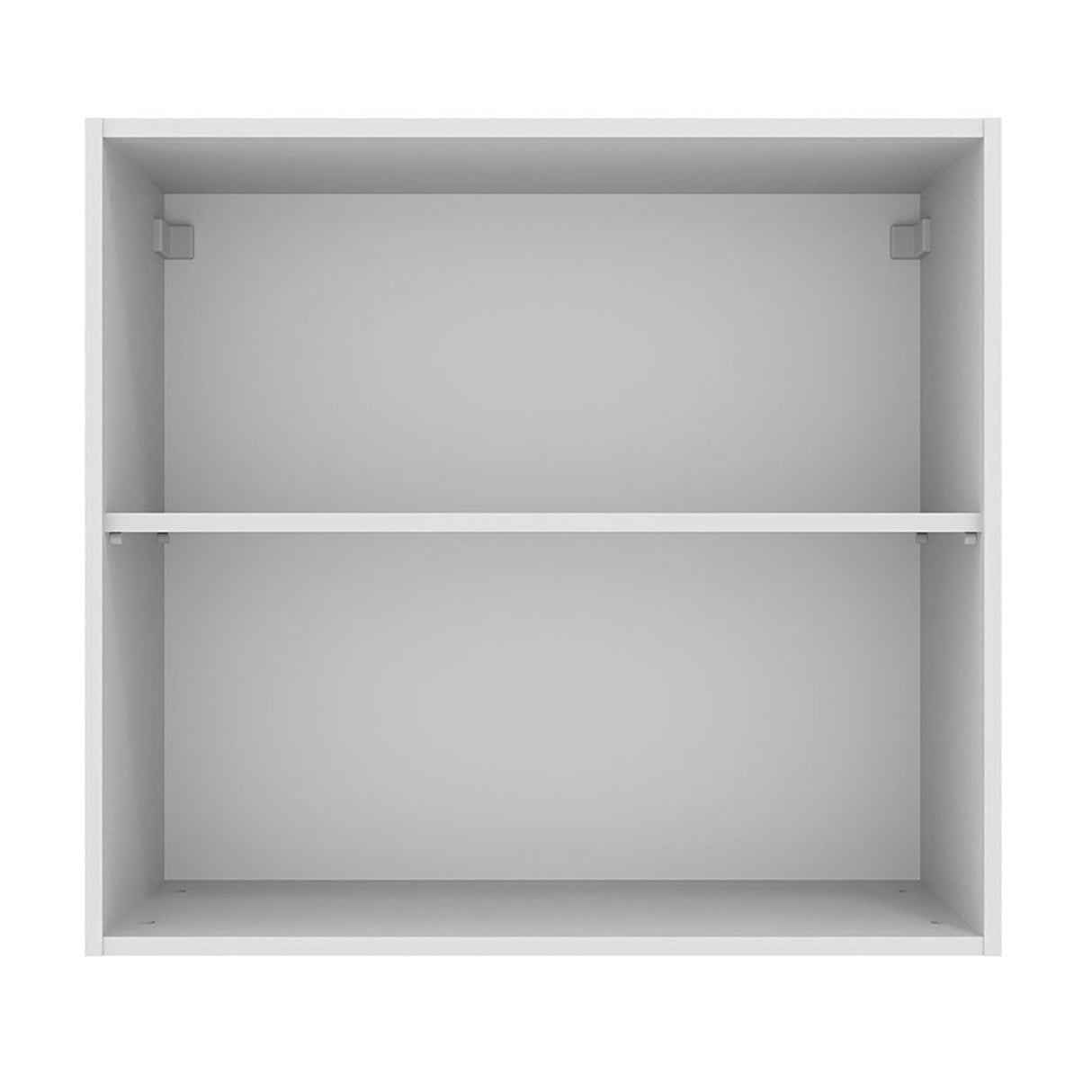 Mueble Superior de Cocina Agata Blanco y Crema 70x66cm con Un Entrepaño - MUEBLES SUPERIORES DE COCINA | Bylmo