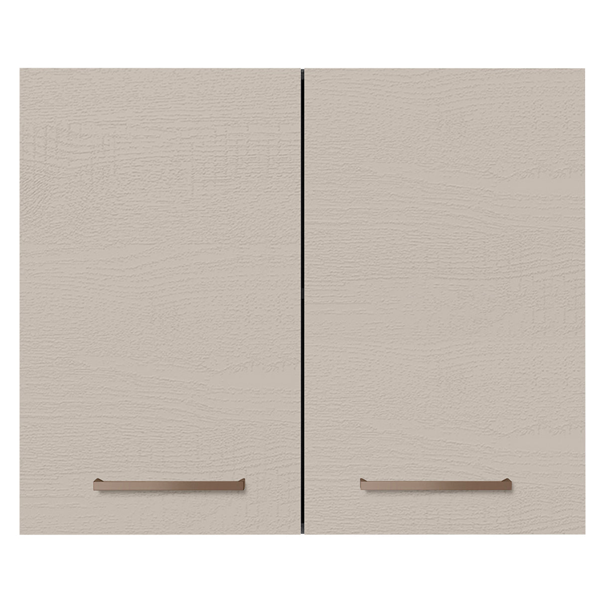 Mueble Superior de Cocina Agata Blanco y Crema 80x66cm con Un Entrepaño - MUEBLES SUPERIORES DE COCINA | Bylmo
