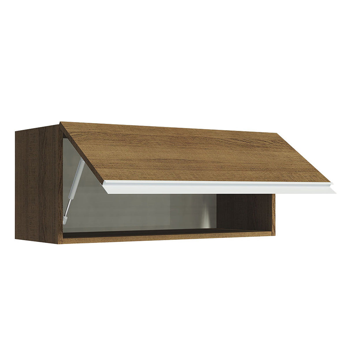 Mueble Superior de Cocina Glamy Marron 80x33cm Sin Entrepaños - MUEBLES SUPERIORES DE COCINA | Bylmo