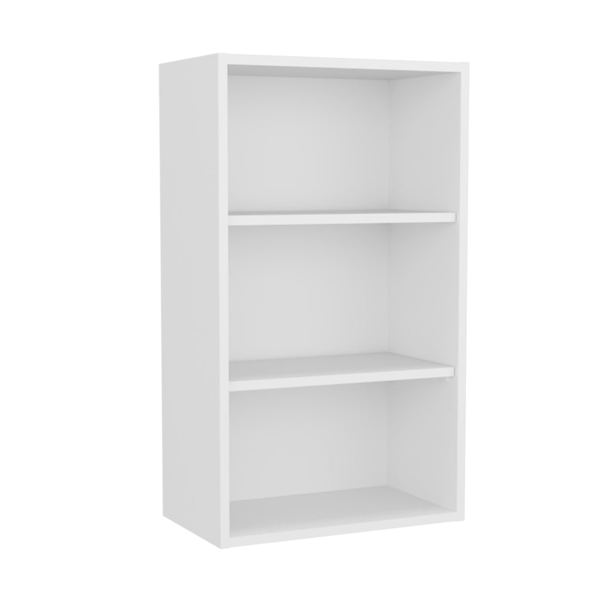 Mueble Superior de Cocina Blanco 53.3x91.4cm sin Puertas y con Dos Entrepaños - MUEBLES SUPERIORES DE COCINA | Bylmo