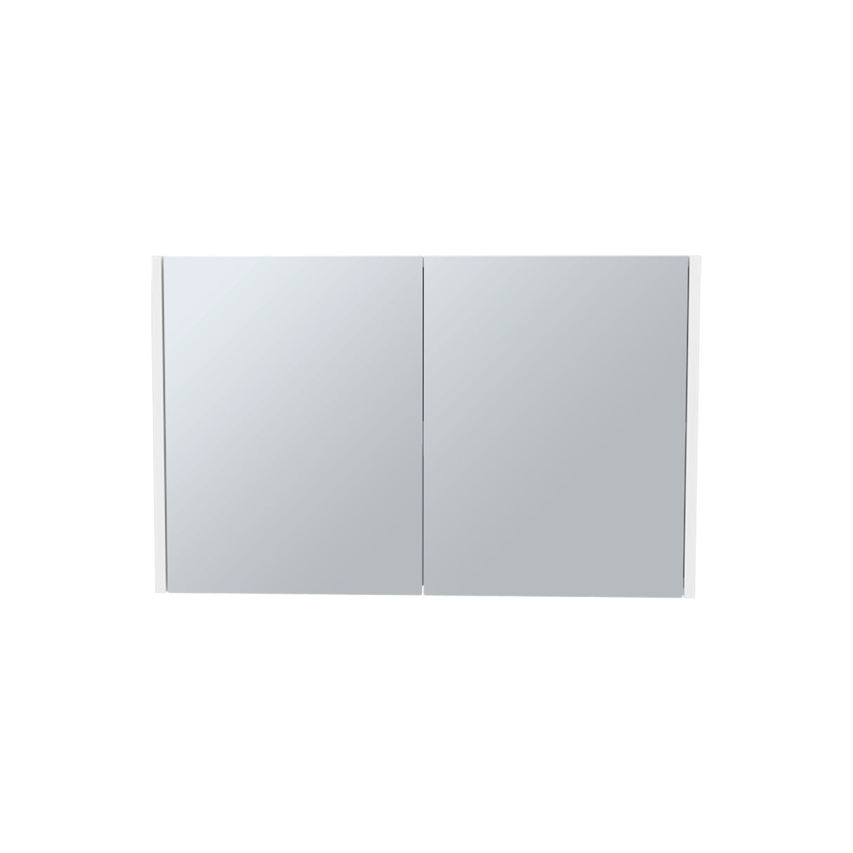 Gabinete de Baño Botiquin 80 Blanco 80x50cm Rectangular con Espejo y Un Entrepaño - GABINETES DE BANHO | Bylmo