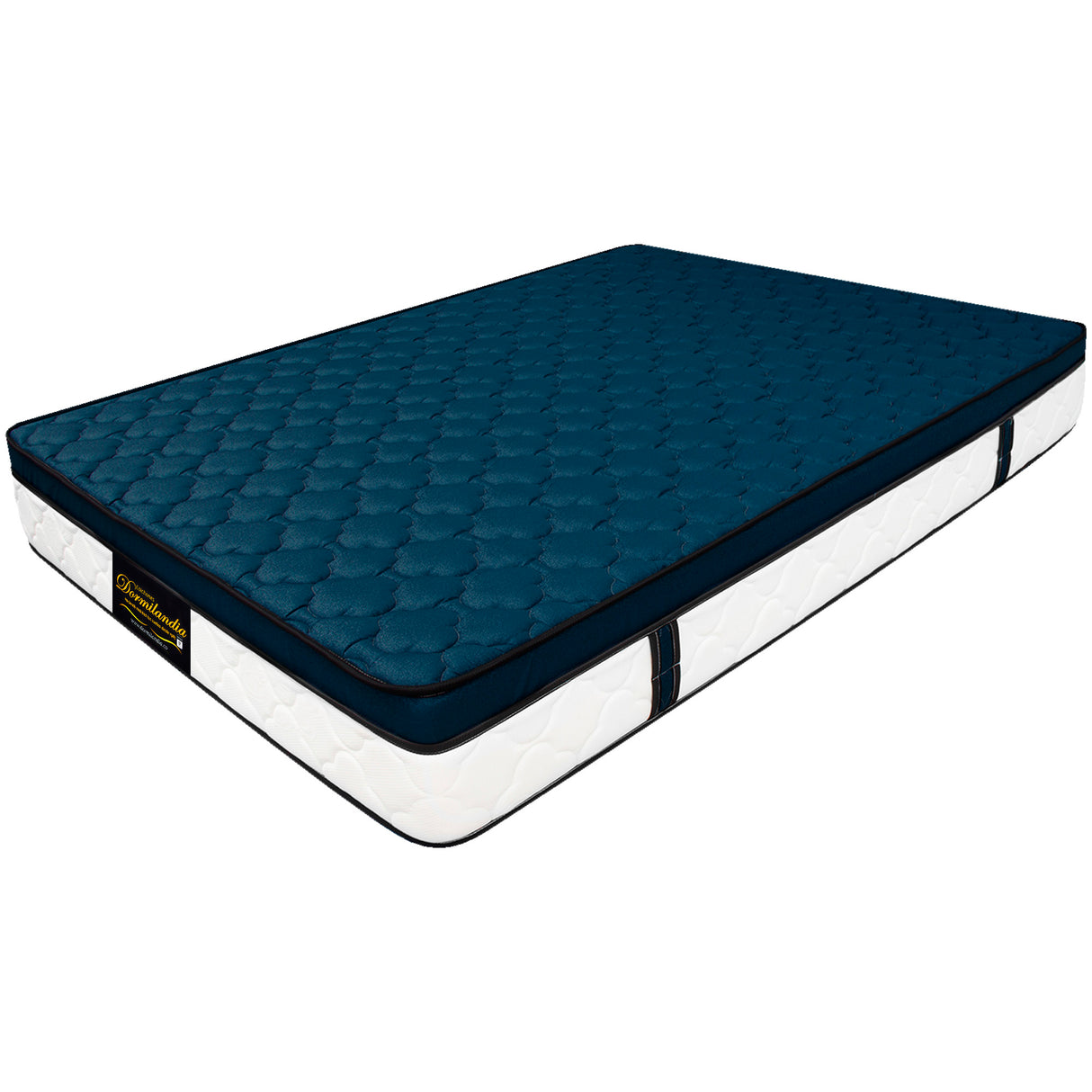 Colchón Dublín Azul Doble 140 X 190 Cm Firmeza Medio - COLCHONES | Bylmo