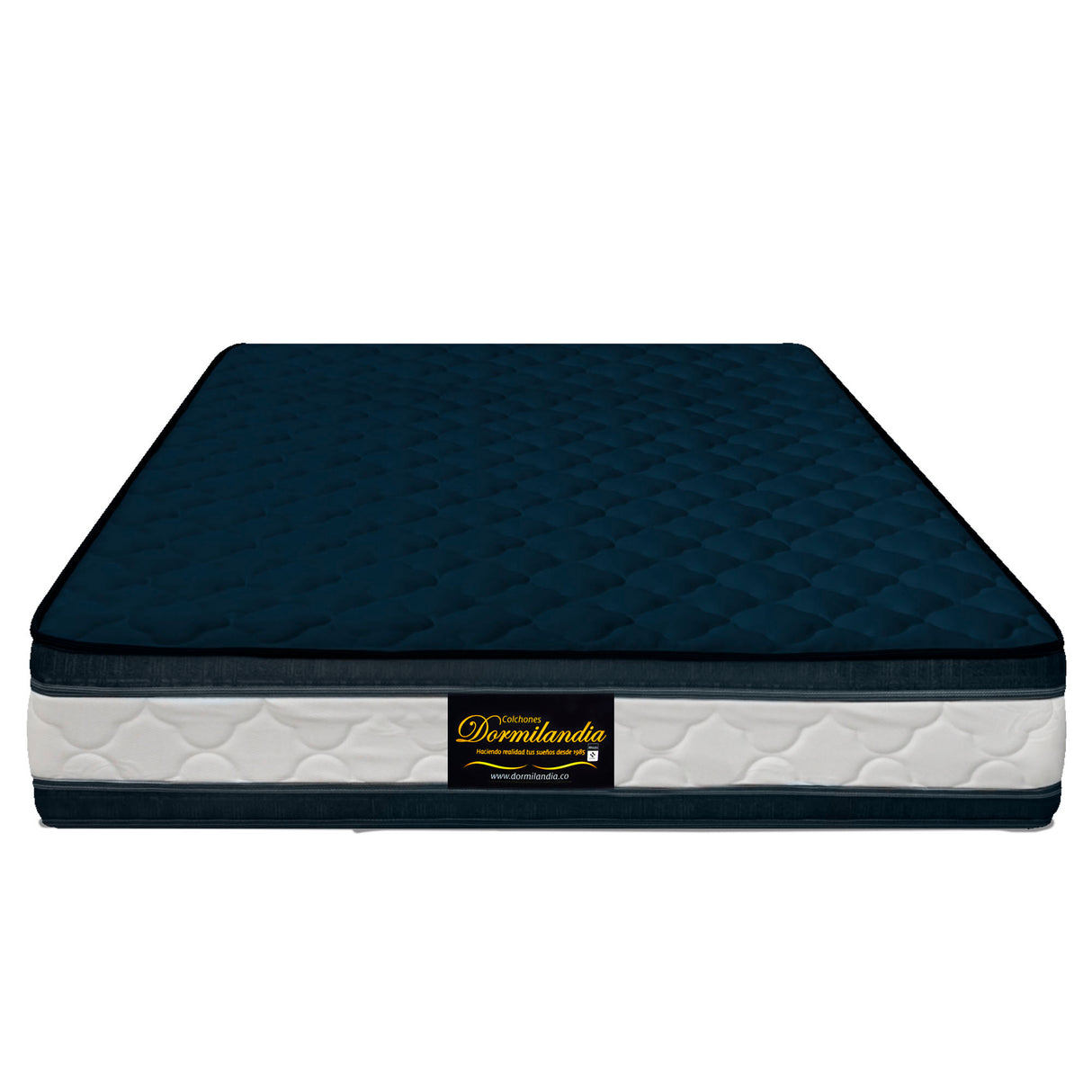 Colchón Marshall Azul Semidoble 120 X 190 Cm Firmeza Medio Doble Faz - COLCHONES | Bylmo