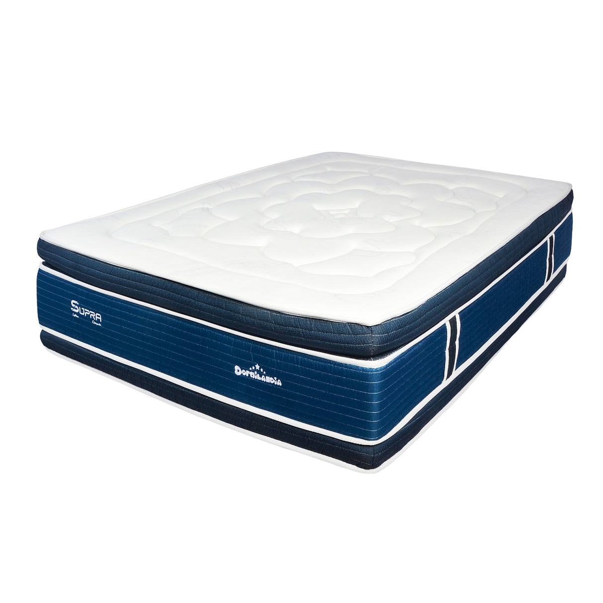 Colchón Supra Azul Semidoble 120 X 190 Cm Firmeza Medio Doble Faz - COLCHONES | Bylmo