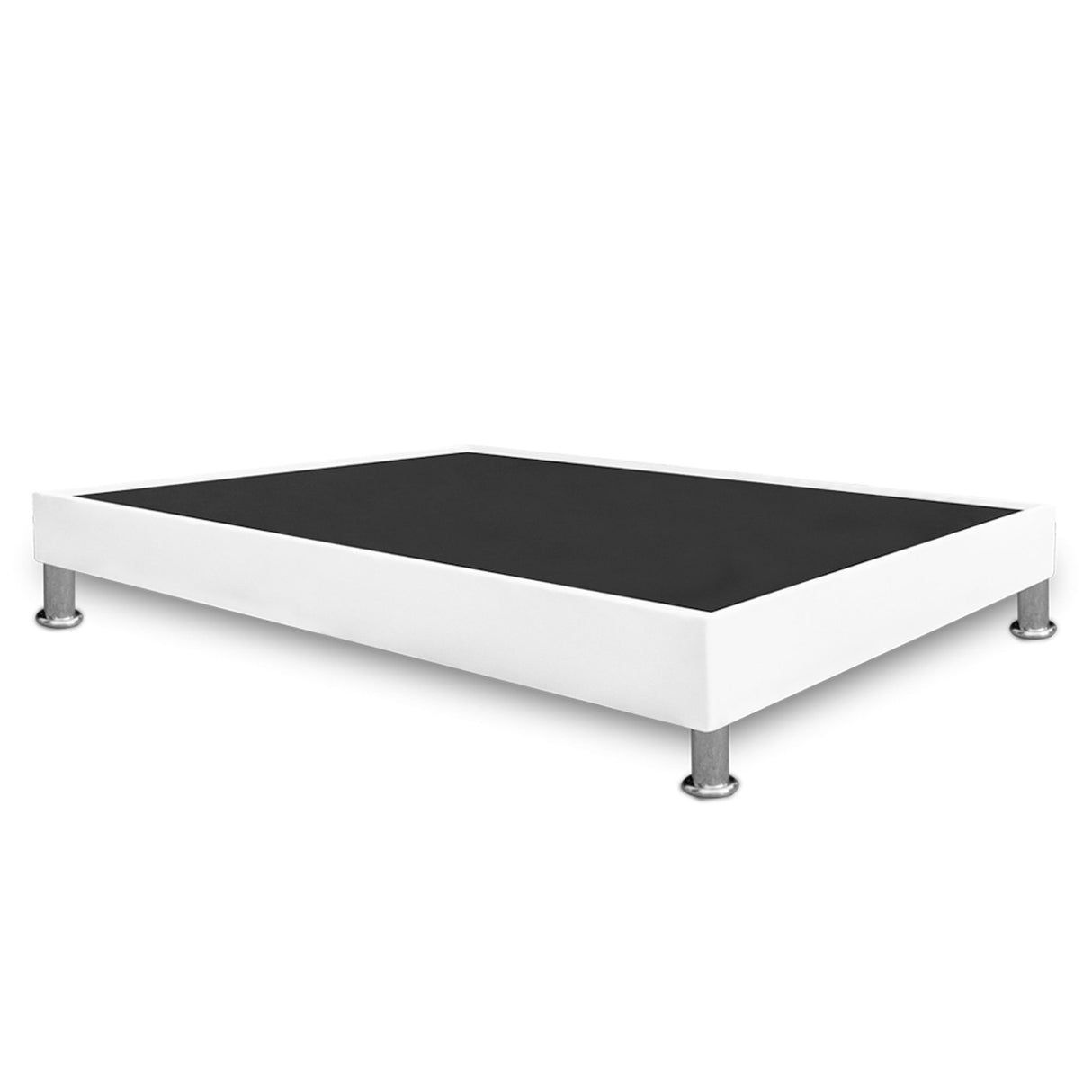 Base Cama Blanco 90x30Cm Para Cochón Sencillo 90 X 190 Cm Con Pestaña - CAMAS | Bylmo