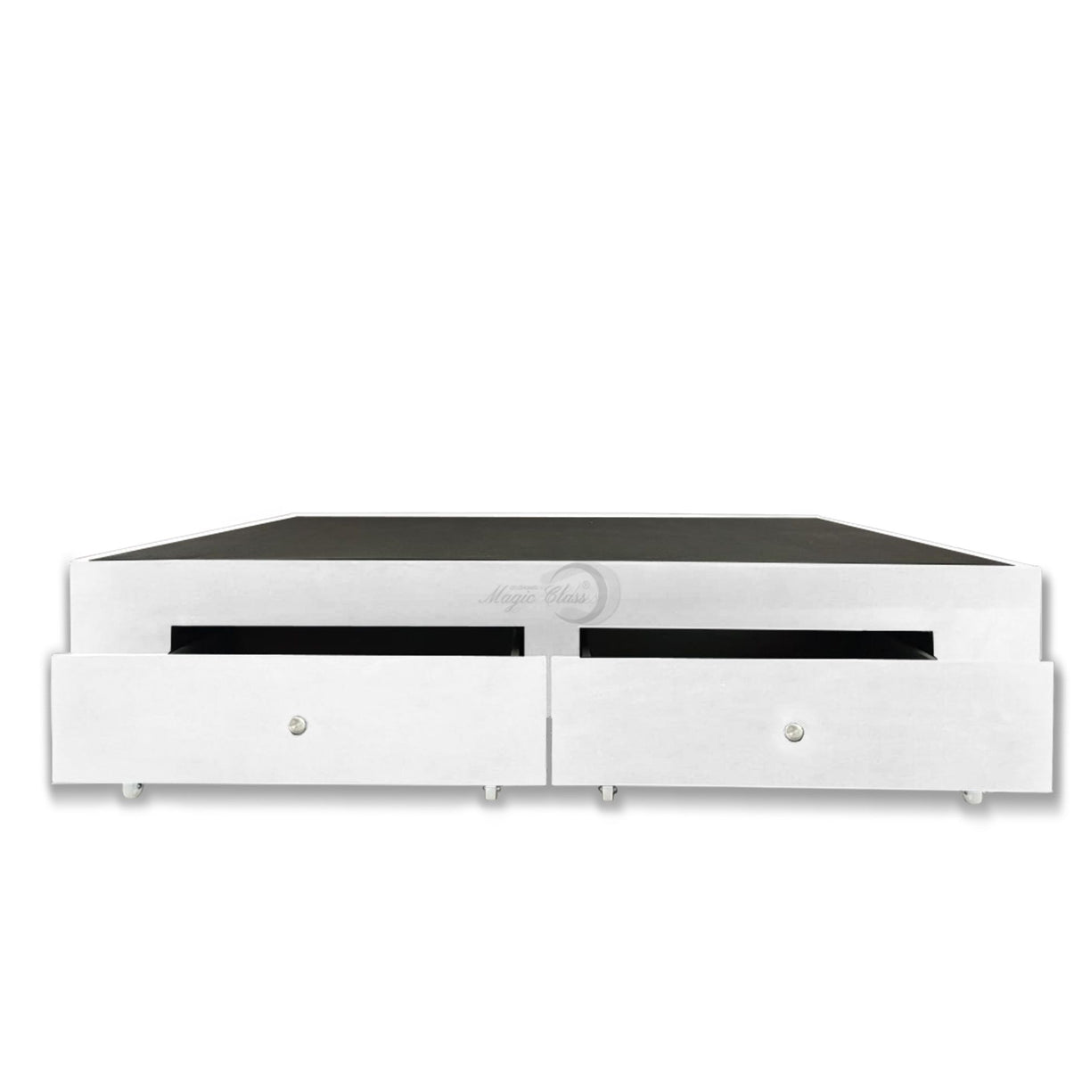 Base Cama Blanco 100x40Cm Para Cochón Sencillo 100 X 190 Cm Con Cajones - CAMAS | Bylmo