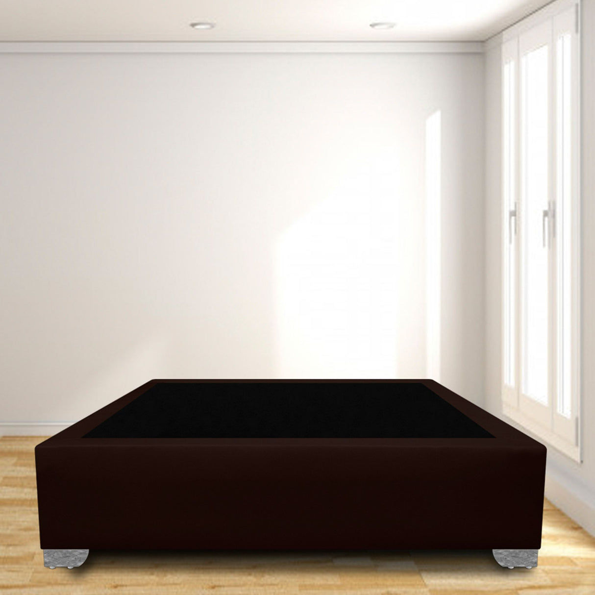 Base Cama Premium Cafe 120x40Cm Para Cochón Premium Semidoble 120 X 190 Cm - CAMAS | Bylmo