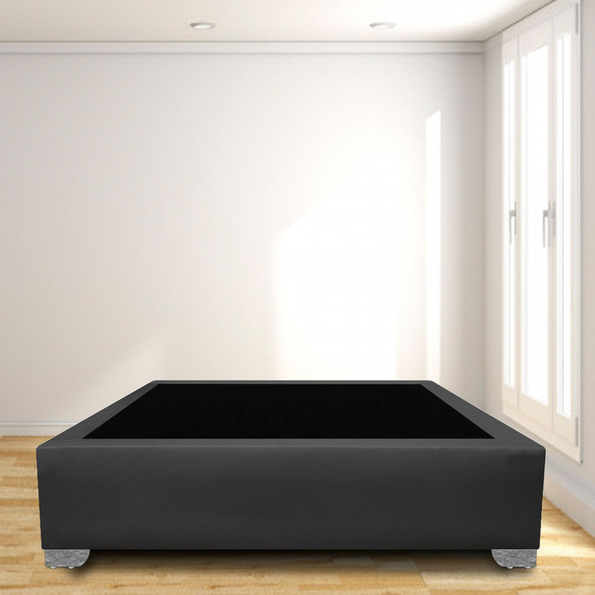 Base Cama Premium Gris 140x40Cm Para Cochón Premium Doble 140 X 190 Cm - CAMAS | Bylmo