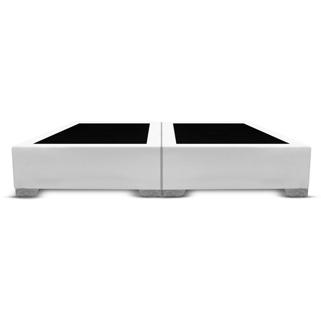 Base Cama Dividida Premium Blanco 120x40Cm Para Cochón Semidoble 120 X 190 Cm - CAMAS | Bylmo
