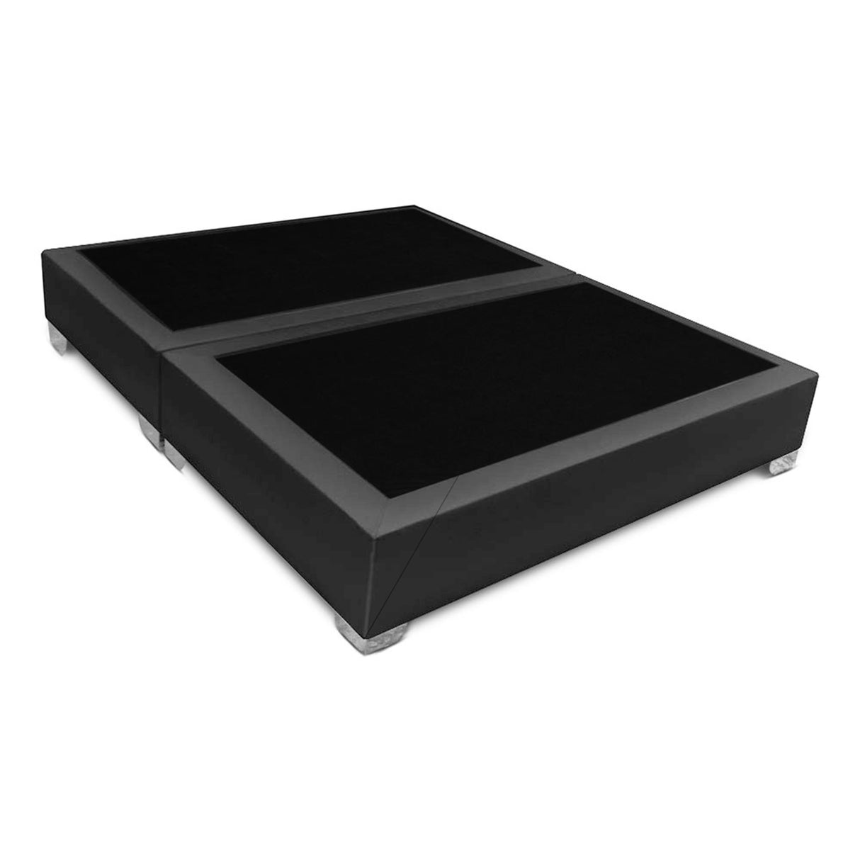 Base Cama Dividida Premium Gris 160x40Cm Para Cochón Queen 160 X 190 Cm - CAMAS | Bylmo