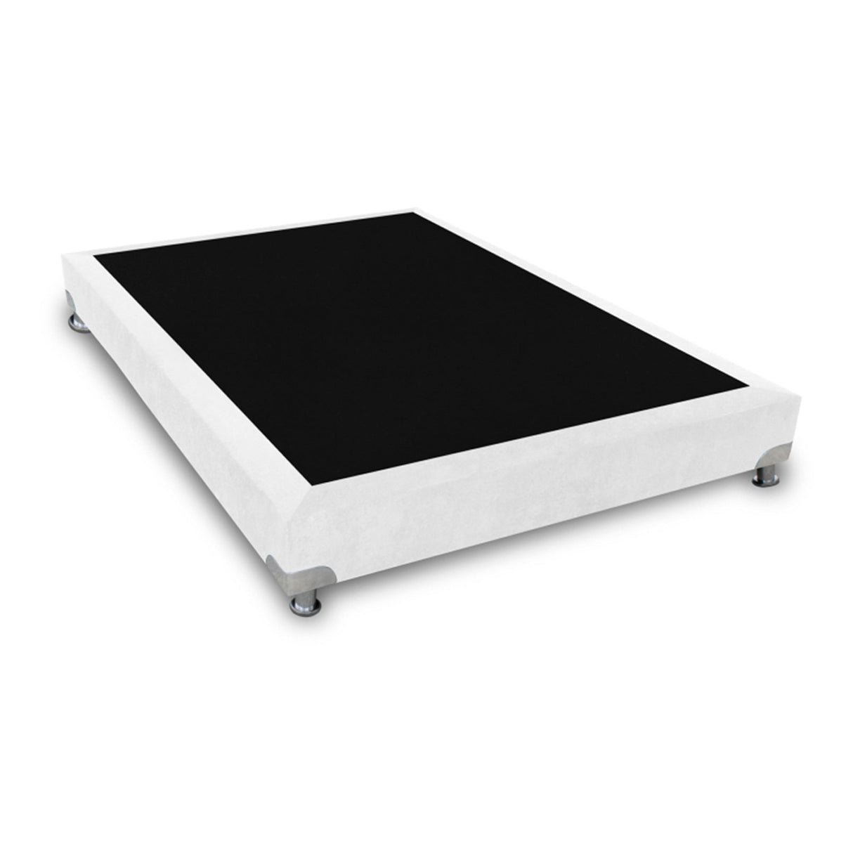 Base Cama Boston Blanco 120x30Cm Para Cochón Semidoble 120 X 190 Cm - CAMAS | Bylmo