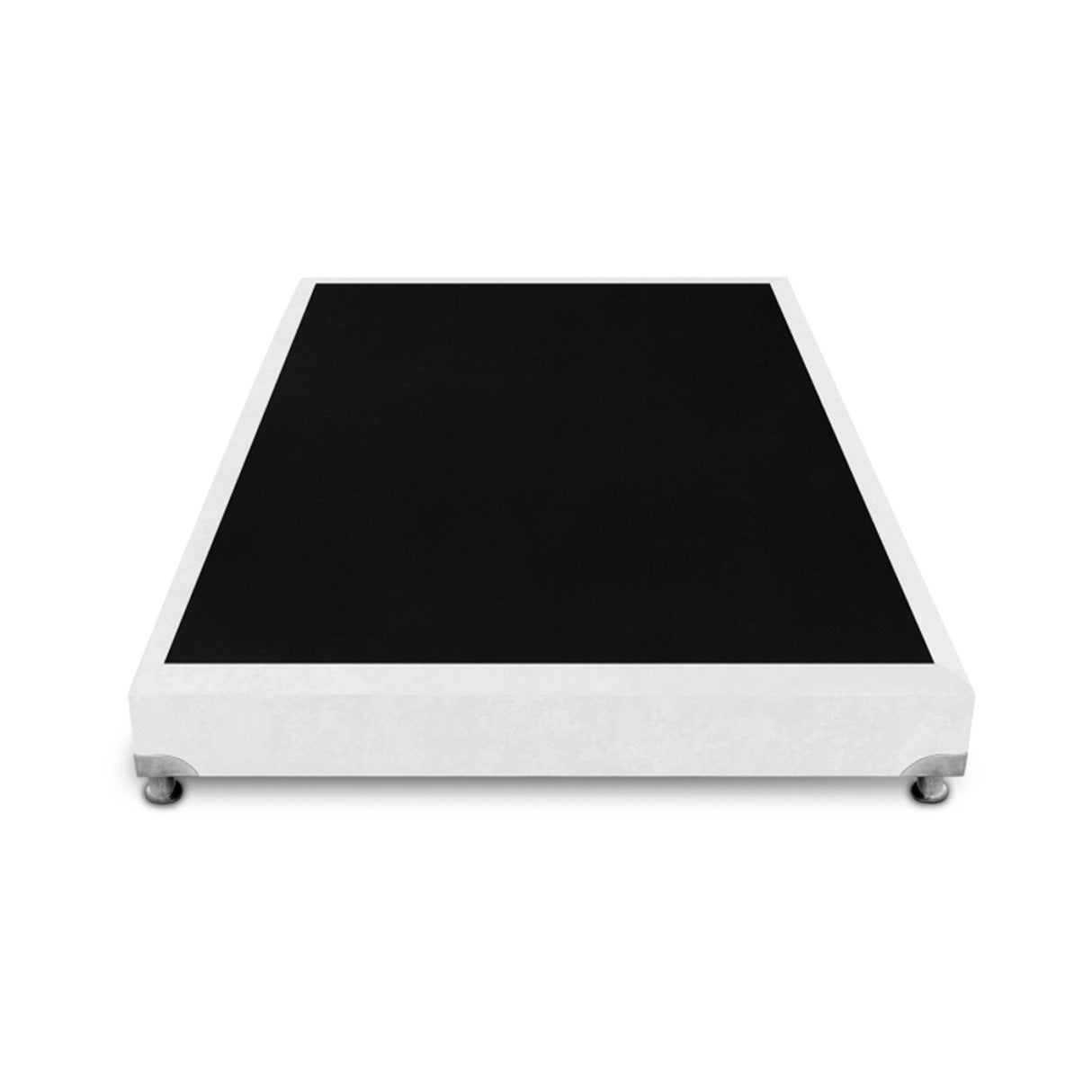 Base Cama Boston Blanco 120x30Cm Para Cochón Semidoble 120 X 190 Cm - CAMAS | Bylmo