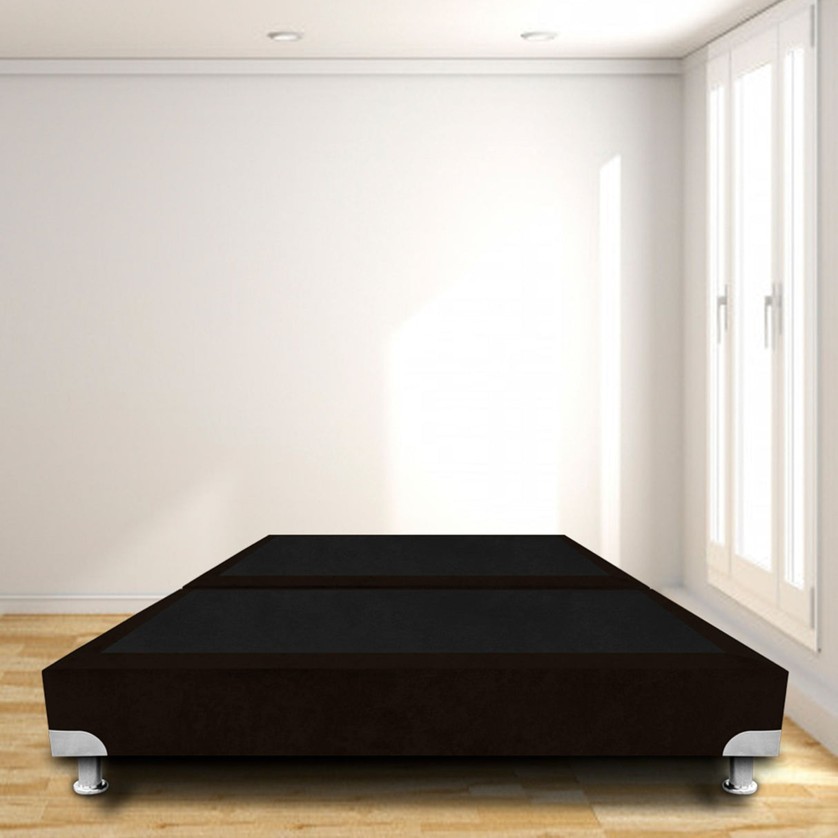 Base Cama Dividida Boston Cafe 120x30Cm Para Cochón Semidoble 120 X 190 Cm - CAMAS | Bylmo