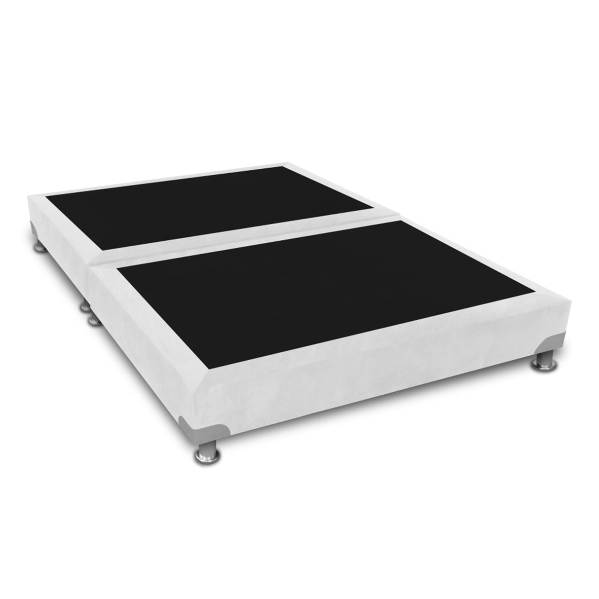 Base Cama Dividida Boston Blanco 200x30Cm Para Cochón King 200 X 200 Cm - CAMAS | Bylmo