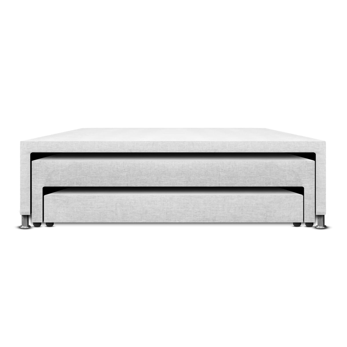 Cama Nido Blanco 100x60Cm Para Cochón Sencillo 100 X 190 Cm De Tres Niveles - CAMAS | Bylmo