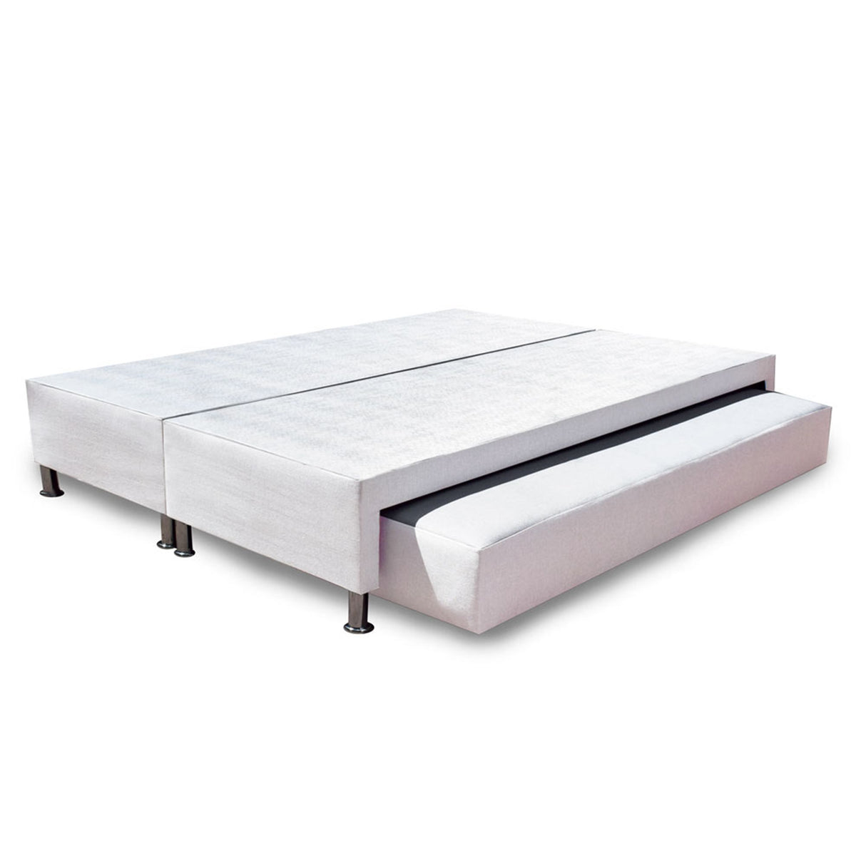 Cama Nido Dividida Blanco 140x40Cm Para Cochón Doble 140 X 190 Cm - CAMAS | Bylmo