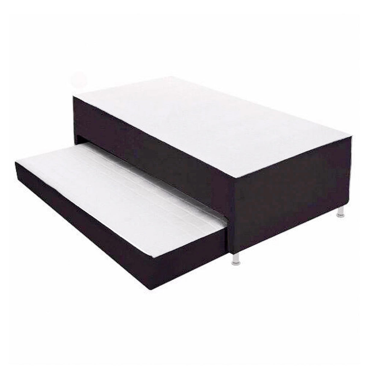 Cama Nido Duplex Gris 90x48Cm Para Cochón Sencillo 90 X 190 Cm con Colchones Incorporados - CAMAS | Bylmo