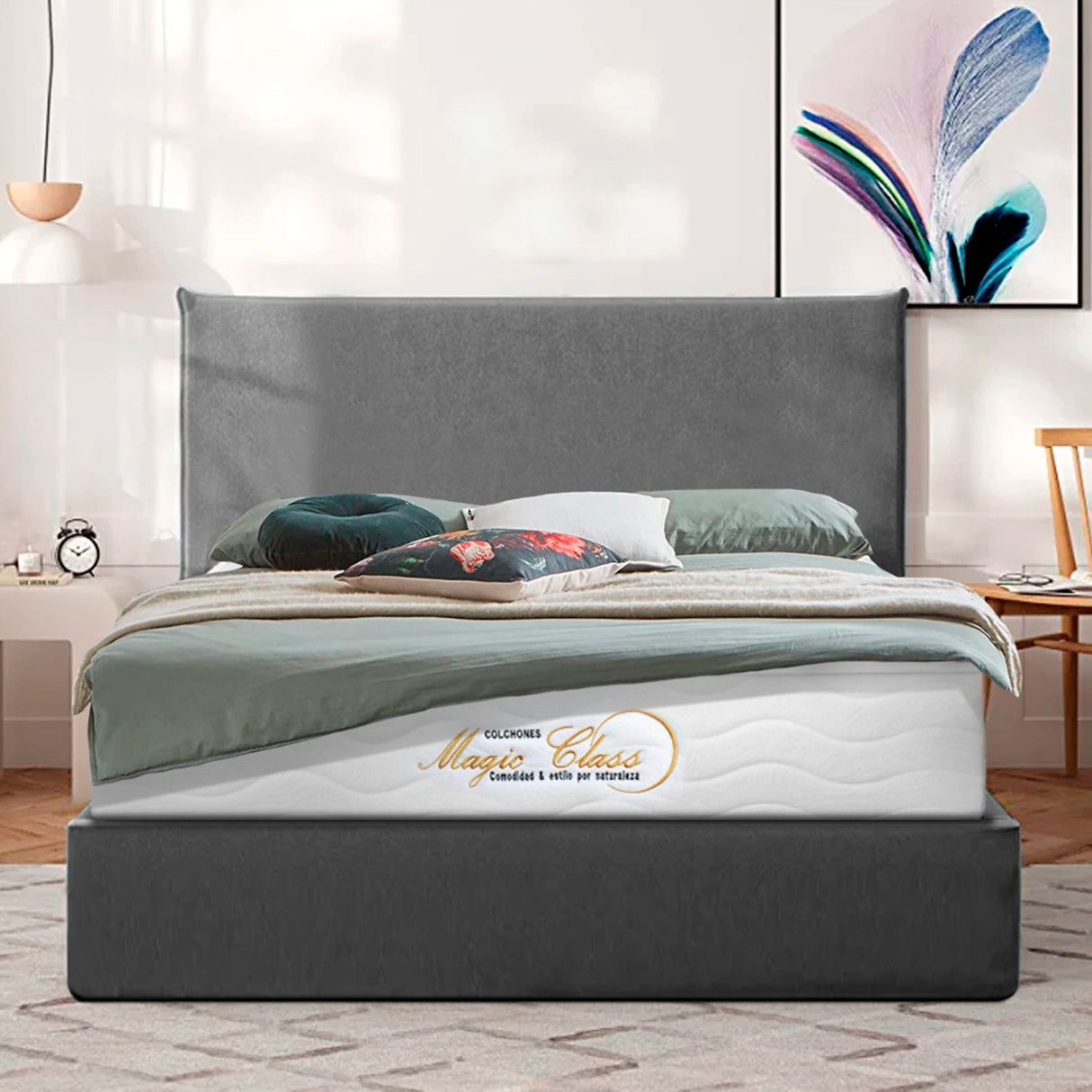 Colchón Everest Cassata King 200x200 Cm Ortopedico con Pillow Sencillo - COLCHONES | Bylmo