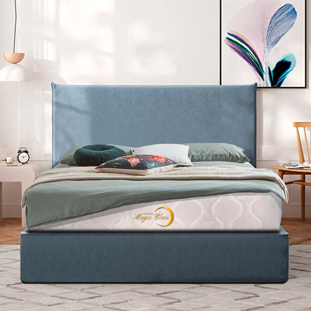 Colchón Foam Sencillo 100x190 Cm Doble Faz con Pillow Sencillo - COLCHONES | Bylmo