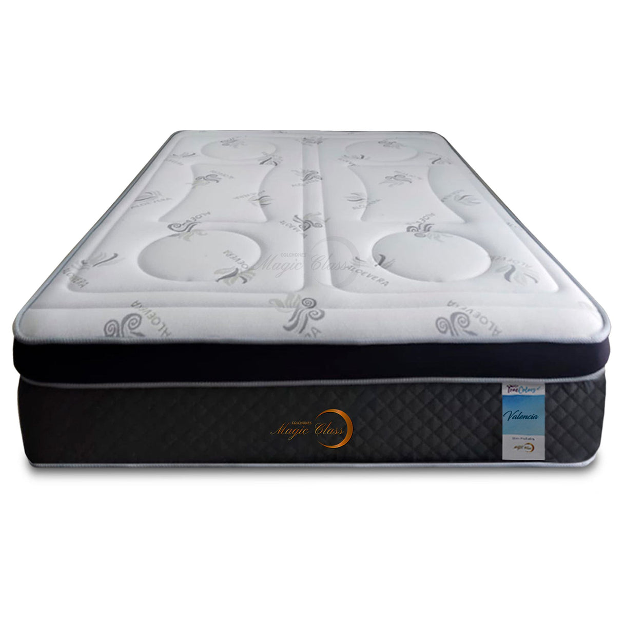 Colchón Valencia Semidoble 120x190 Cm Ortopedico con Pillow Sencillo - COLCHONES | Bylmo