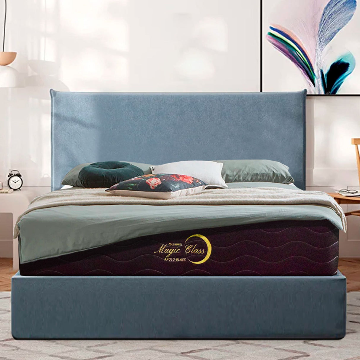 Colchón Apolo Black Doble 140x190 Cm Ortopedico Doble Faz con Pillow Doble - COLCHONES | Bylmo