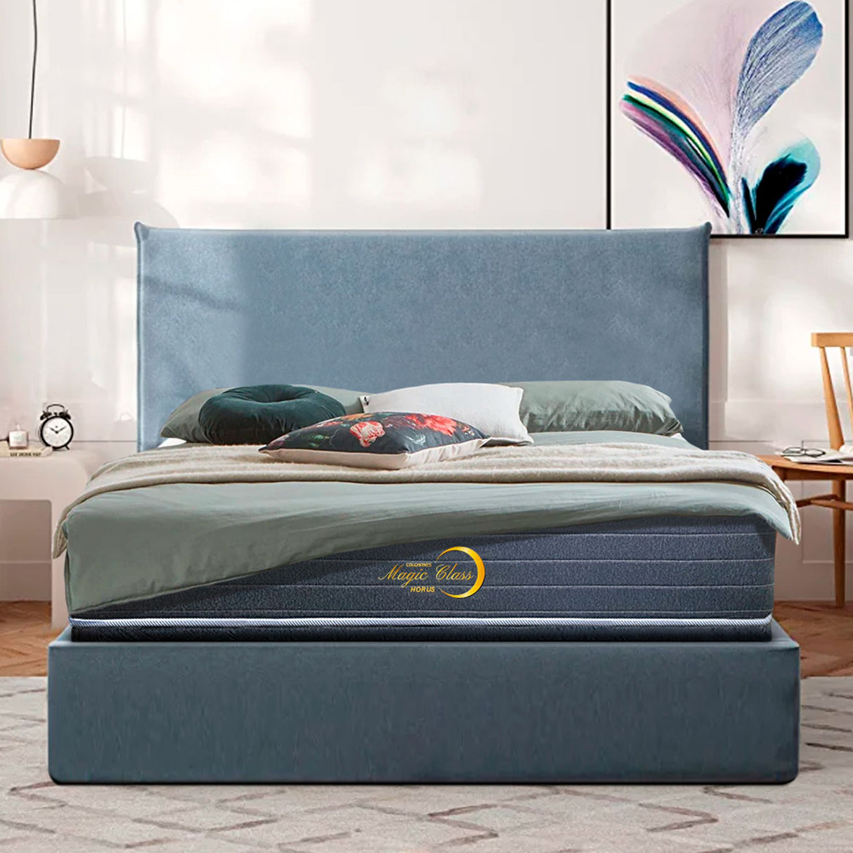 Colchón Horus Semidoble 120x190 Cm Ortopedico Doble Faz con Pillow Doble - COLCHONES | Bylmo