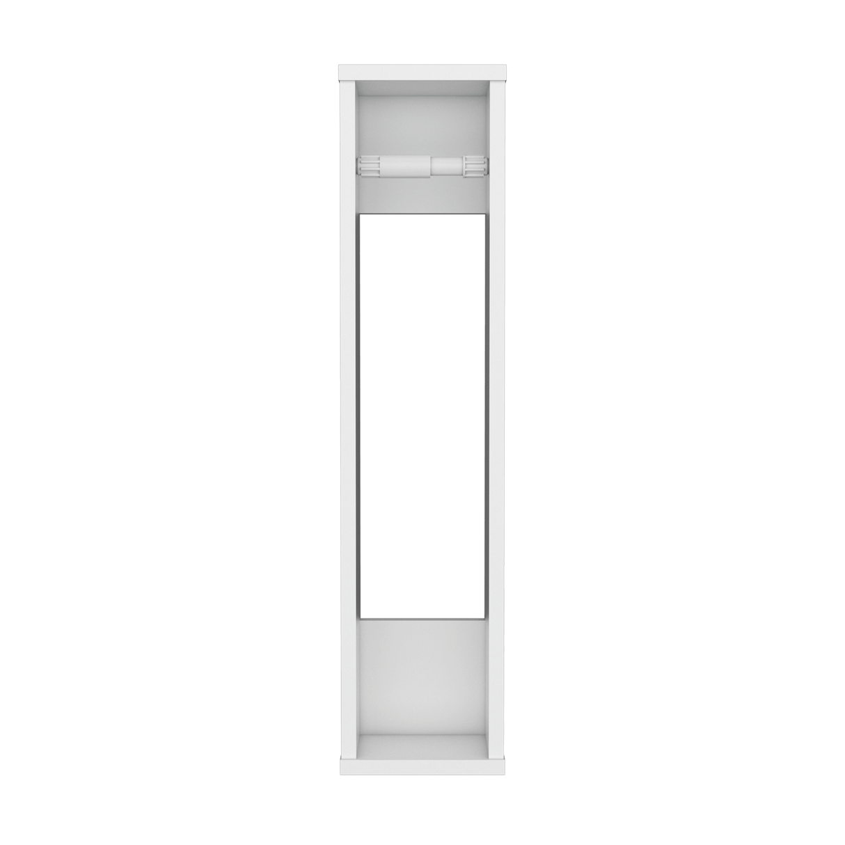 Organizador de Papel Higiénico Bali Blanco 16.6x71cm Flotante con Porta Rollo - OTROS MUEBLES PARA BANHO | Bylmo
