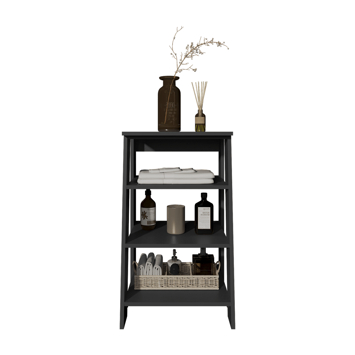 Organizador de Baño St Lucia Wengue 44x75.6cm con Tres Entrepaños - OTROS MUEBLES PARA BANHO | Bylmo