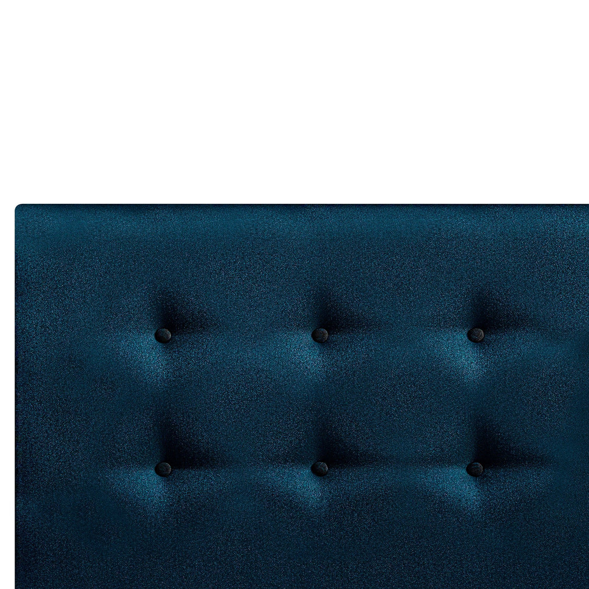Cabecero Dublín Azul 100x115cm con Acabado Liso para Cama Sencilla - CABECEROS | Bylmo