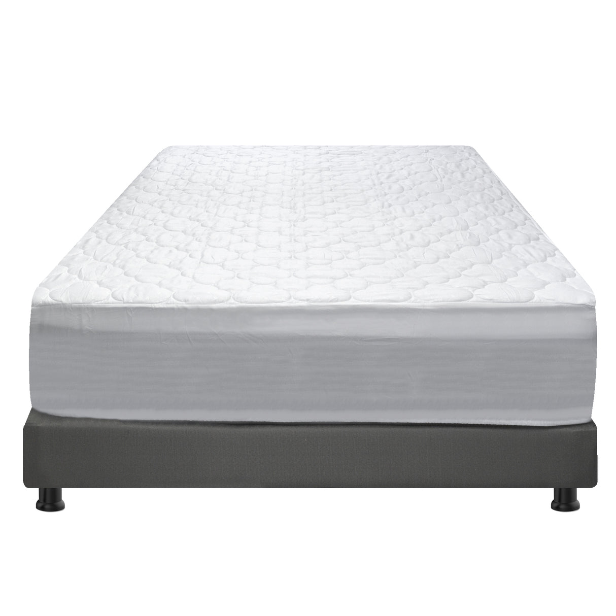 Protector de Colchón Blanco 100x190cm Acolchado - PROTECTORES DE COLCHON | Bylmo