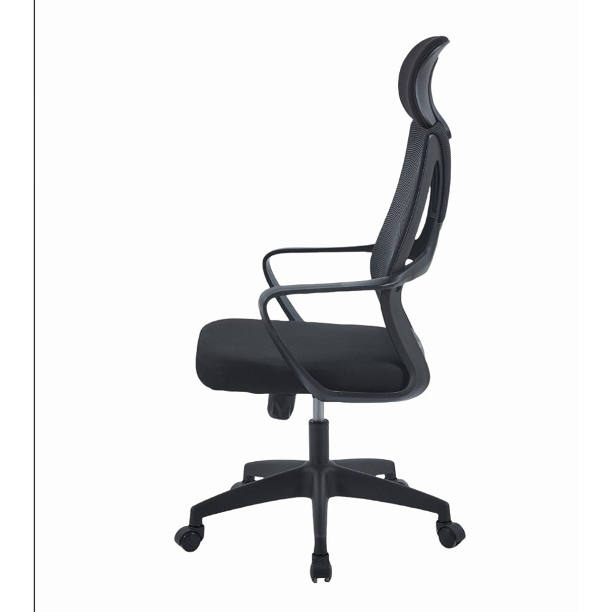 Silla Gerencial Diamante Negro 50x95cm con Apoya Cabezas