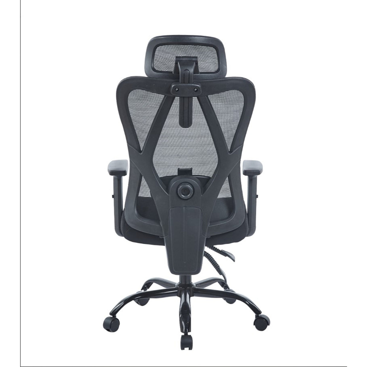 Silla Gerencial Emperatriz Negro 51x117cm con Apoya Cabezas y Soporte Lumbar