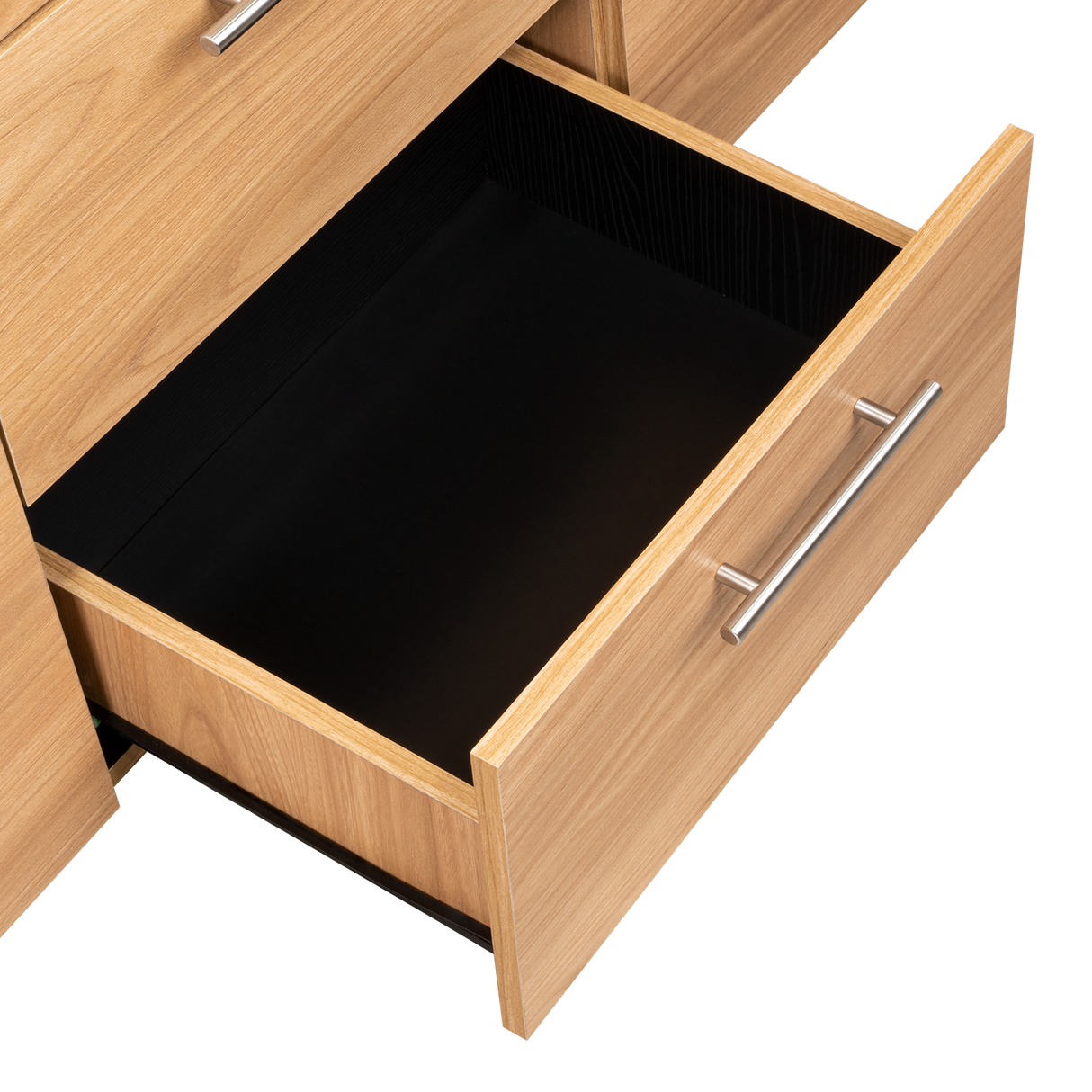 Closet Bariloche Eco Fresno Europeo y Wengue 150.3x177.9cm Con Dos Cajones y Cuatro Puertas - CLOSETS | Bylmo