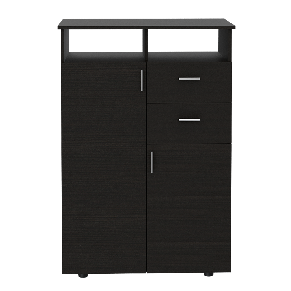 Closet Tremon Wengue 83x121cm Con Dos Cajones y Dos Puertas - CLOSETS | Bylmo