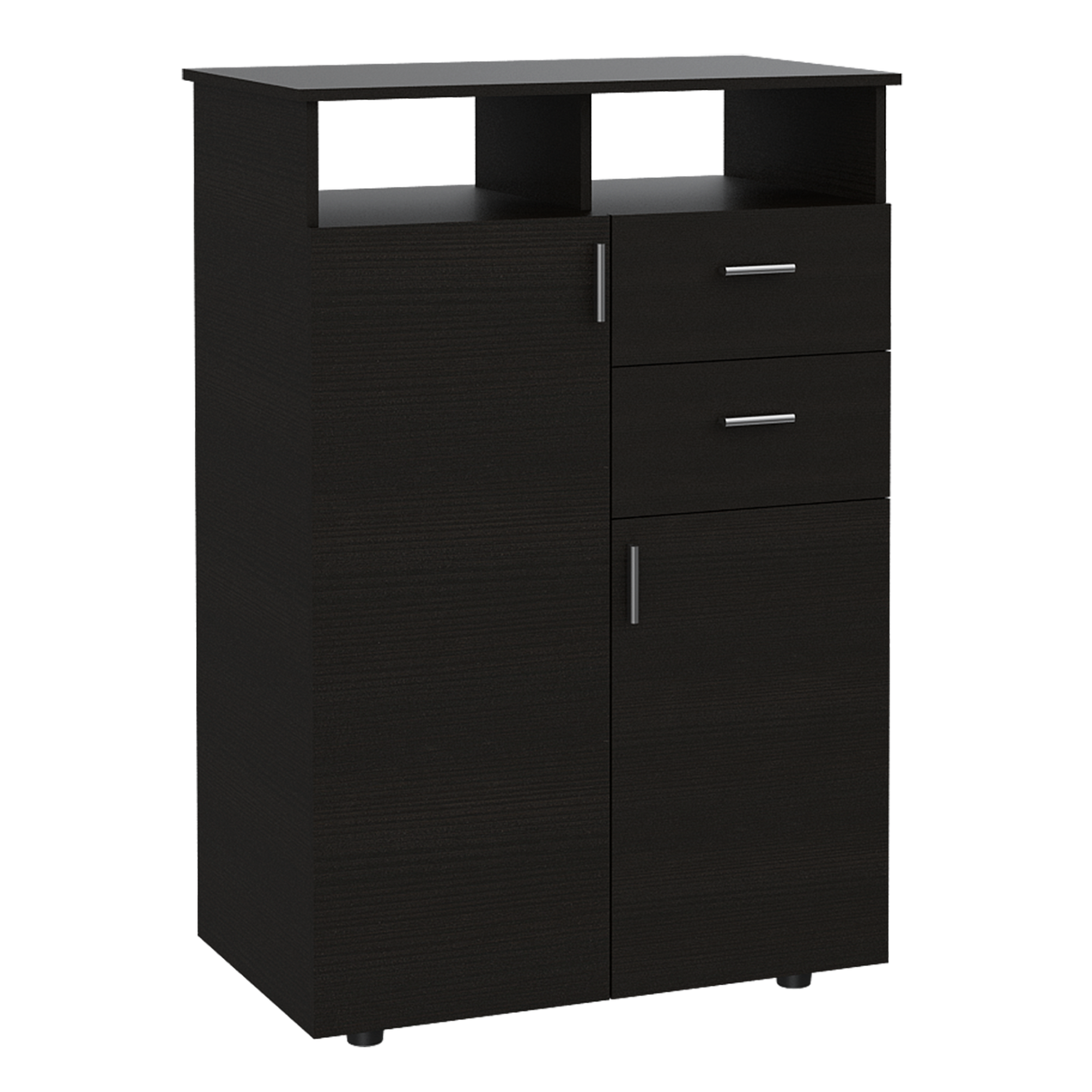 Closet Tremon Wengue 83x121cm Con Dos Cajones y Dos Puertas - CLOSETS | Bylmo