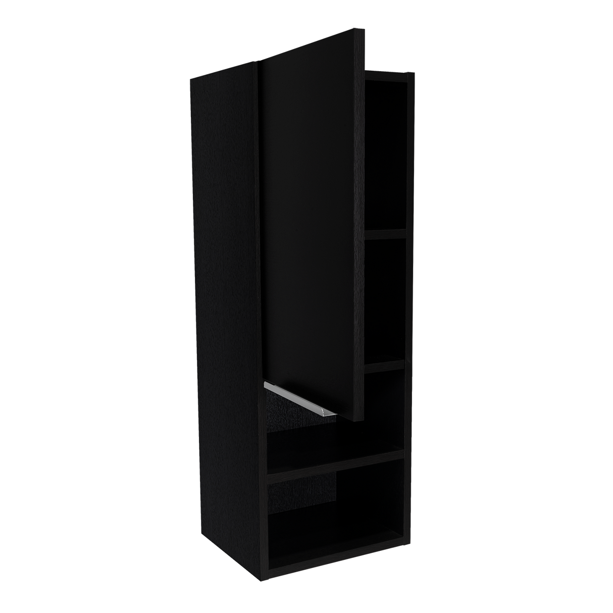Gabinete de Baño Rectangular Mila Wengue 30x81.7cm Con Tres Entrepaños - GABINETES DE BANHO | Bylmo