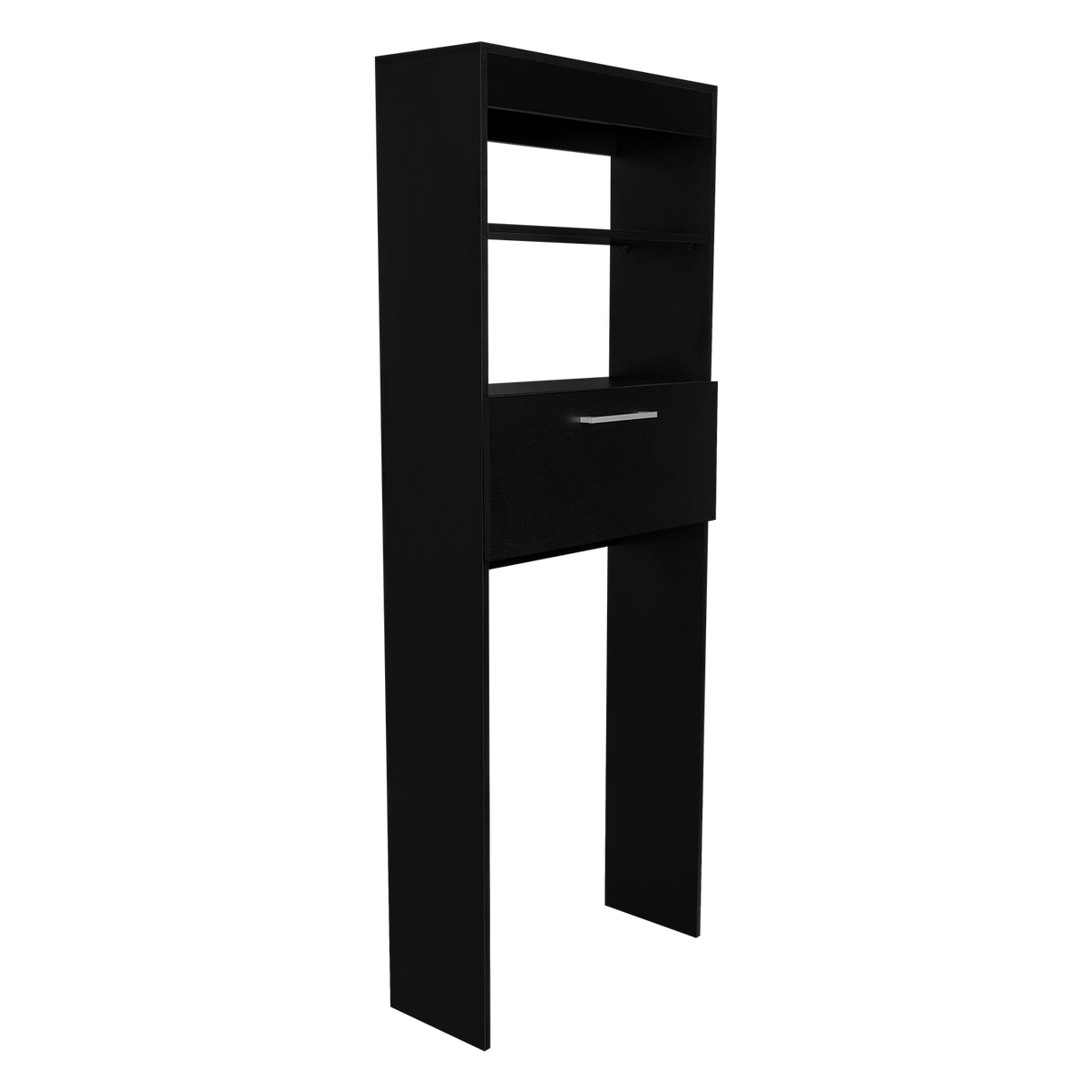 Organizador de Baño Manchester Wengue 63.2x170.6cm Con Patas y Dos Entrepaños - OTROS MUEBLES PARA BANHO | Bylmo