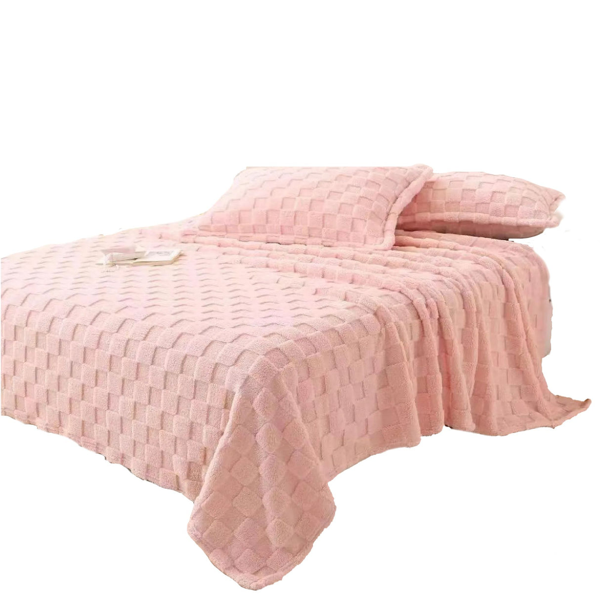 Cobija Ártica Fondo Entero Palo De Rosa 180x200cm Muy Suave y Ligera - COBIJAS Y MANTAS | Bylmo