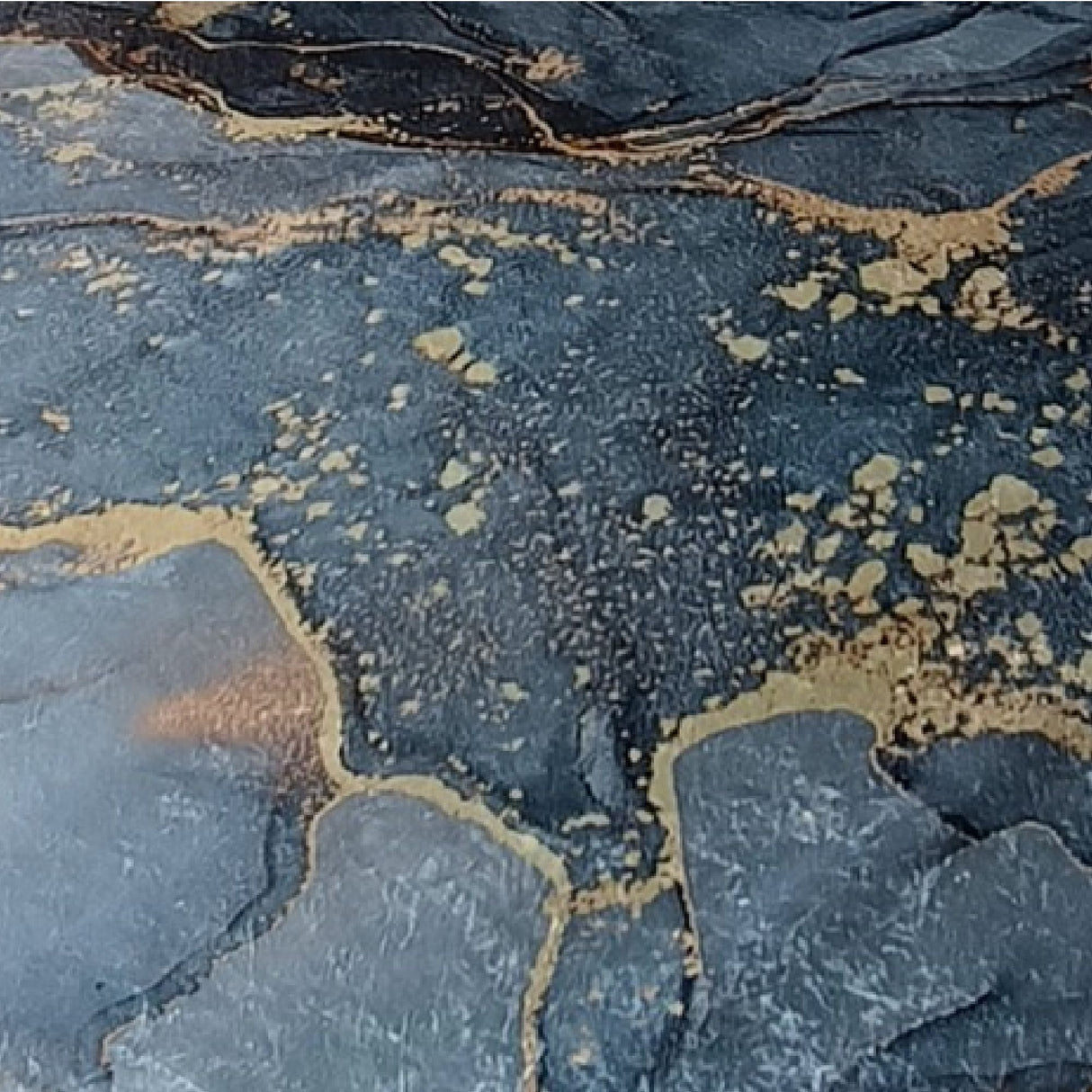 Tapete de Sala Persa Dorado y Gris 100x150cm de Figuras - TAPETES Y ALFOMBRAS | Bylmo