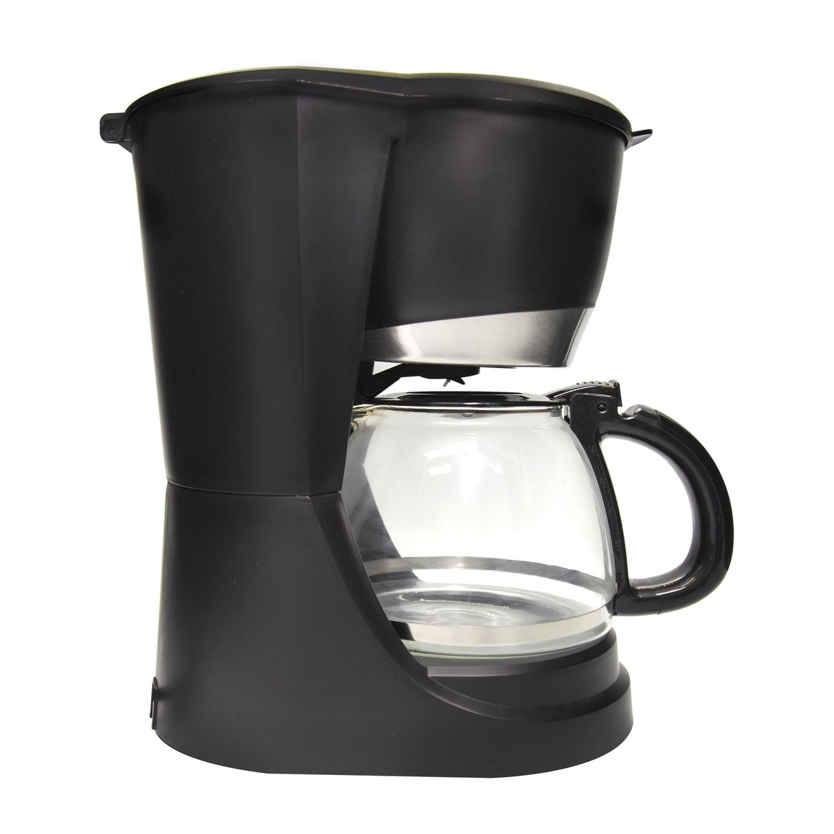 Cafetera Eléctrica Negro y Plateado 19x30cm Con Sistema Antigoteo Para 12 Tazas - CAFETERAS ELECTRICAS | Bylmo