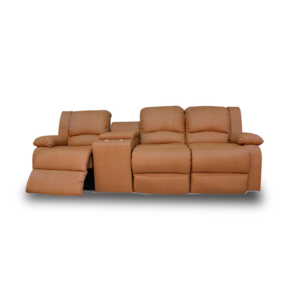 Silla Poltrona Cafe 210x75cm De Tres Puestos Reclinable - SOFAS Y POLTRONAS | Bylmo