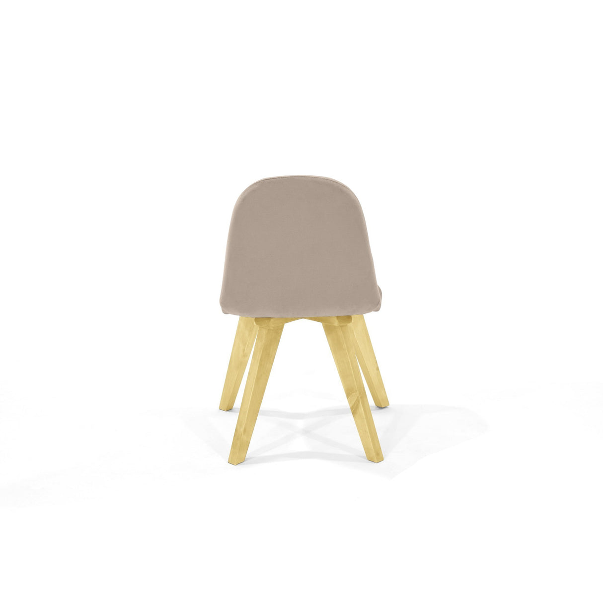 Silla de Comedor Molis Taupe 52x85cm Asiento Cuadradro - SILLAS Y BUTACOS | Bylmo