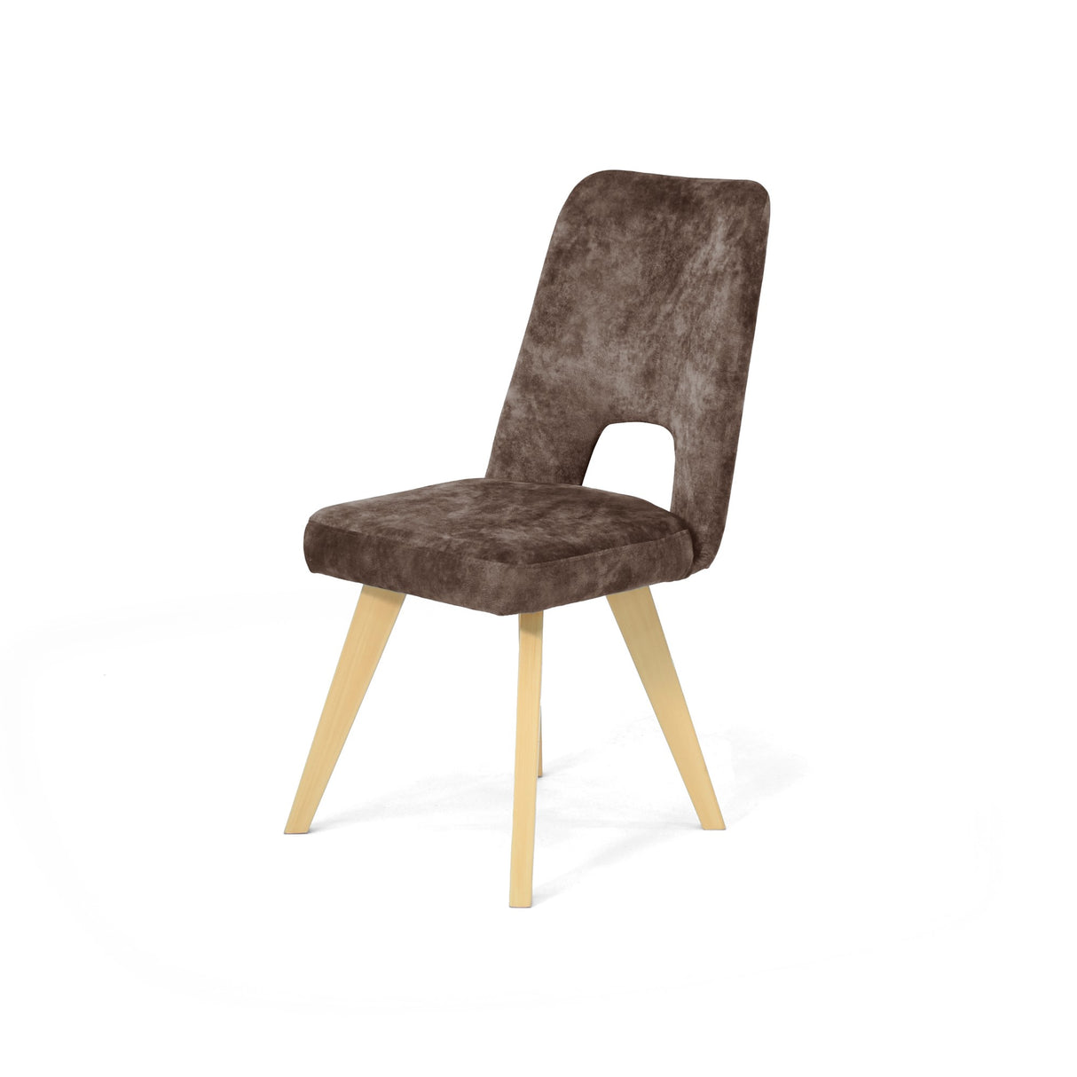 Combo Comedor Rectangular Lugo Taupe y Blanco 110x76cm De Cuatro Puestos Con Cuatro Sillas - COMEDORES | Bylmo