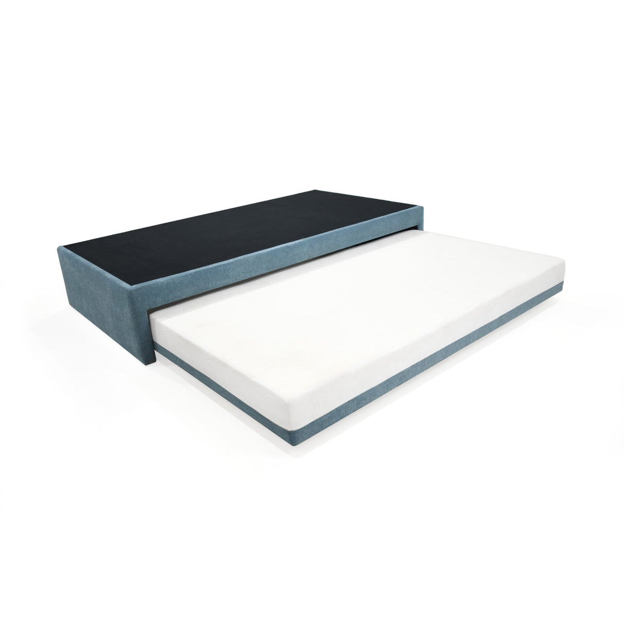 Cama Nido Infantil Finlandia Indigo y Cromado 105x37cm para Colchón Sencillo 100 X 190 Cm - CAMAS | Bylmo