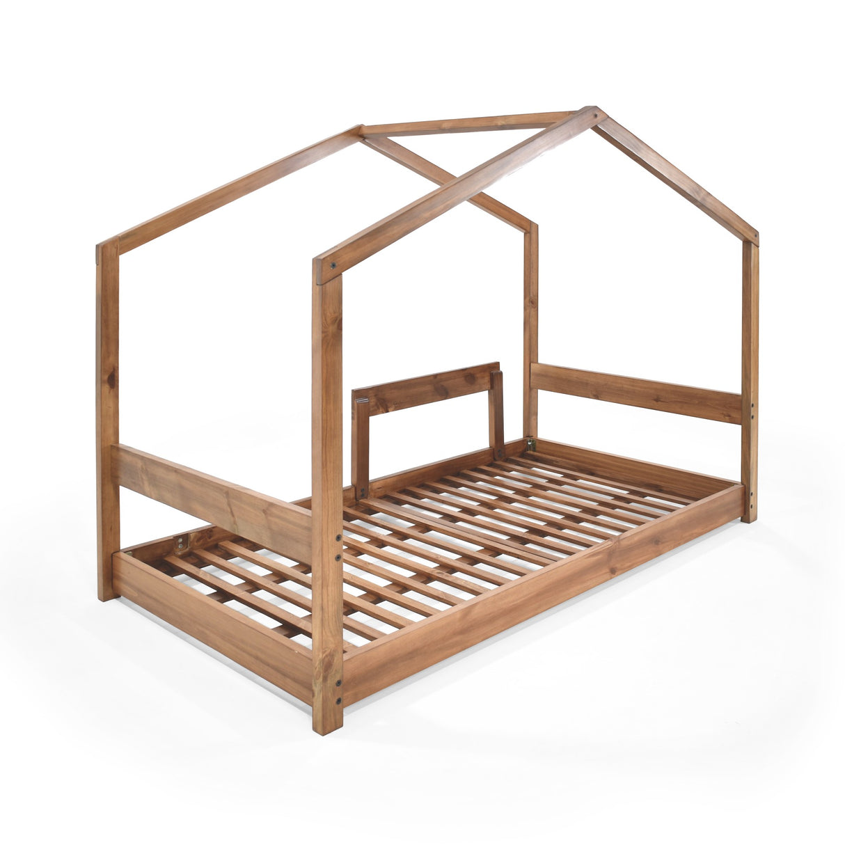 Cama Infantil Lazio Caoba 108x160cm para Colchón Sencillo 100 X 190 Cm - CAMAS | Bylmo