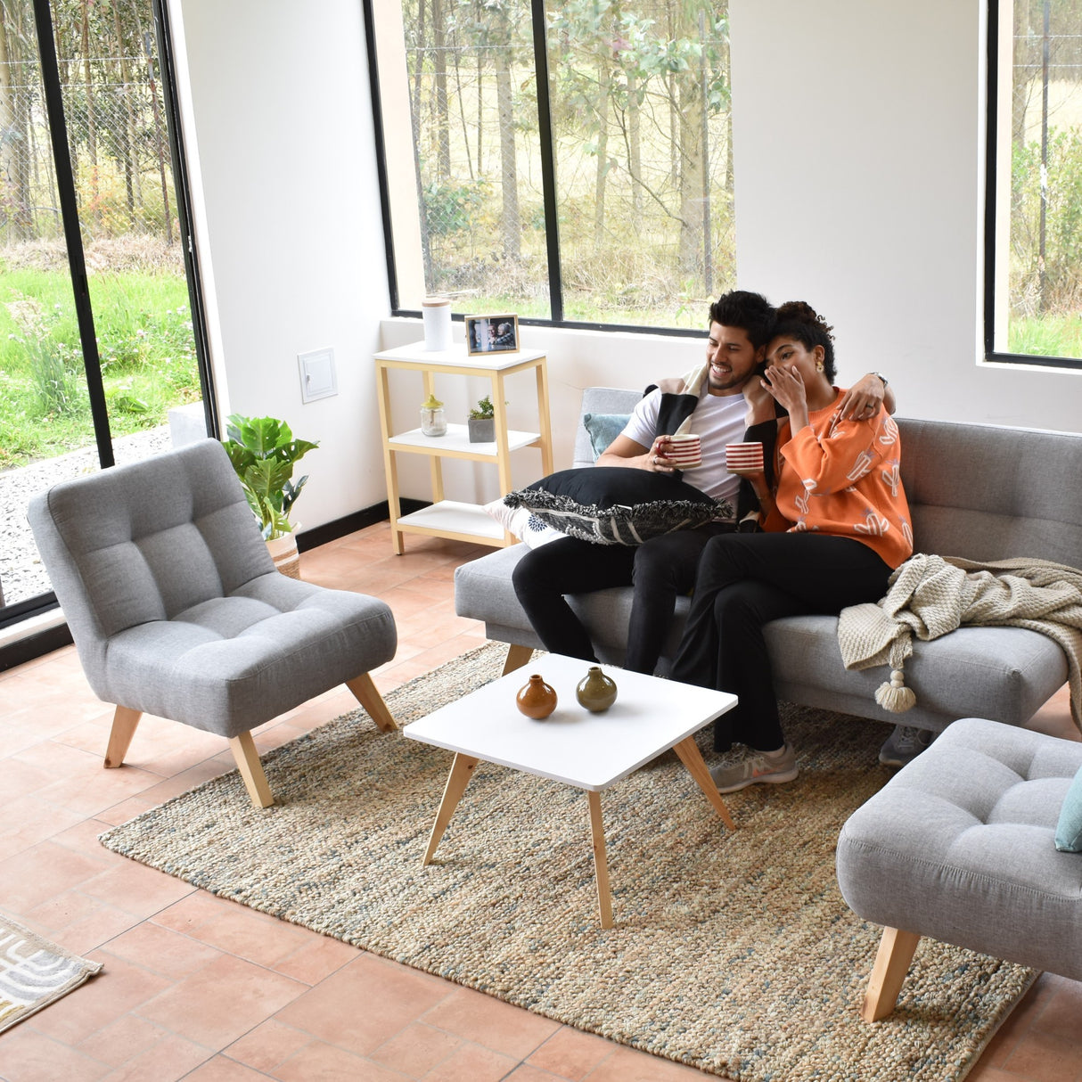 Sala Porto Plata 182x85cm de Cinco Puestos Recinable - SOFAS Y POLTRONAS | Bylmo