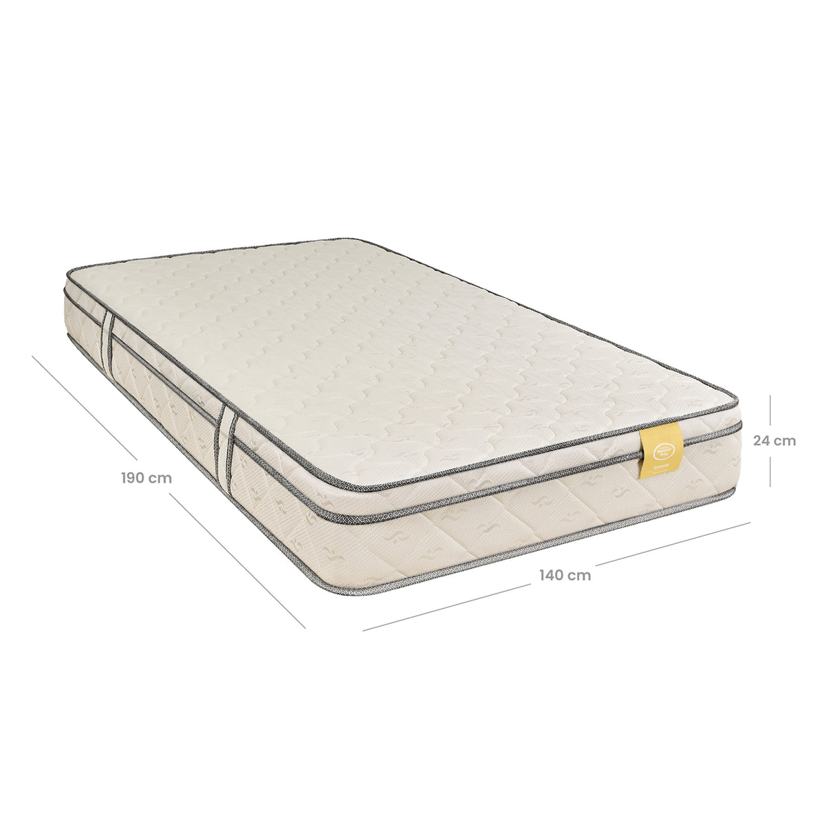 Colchón Firme Marsella New Beige Doble 140x190cm Ortopedico - COLCHONES | Bylmo