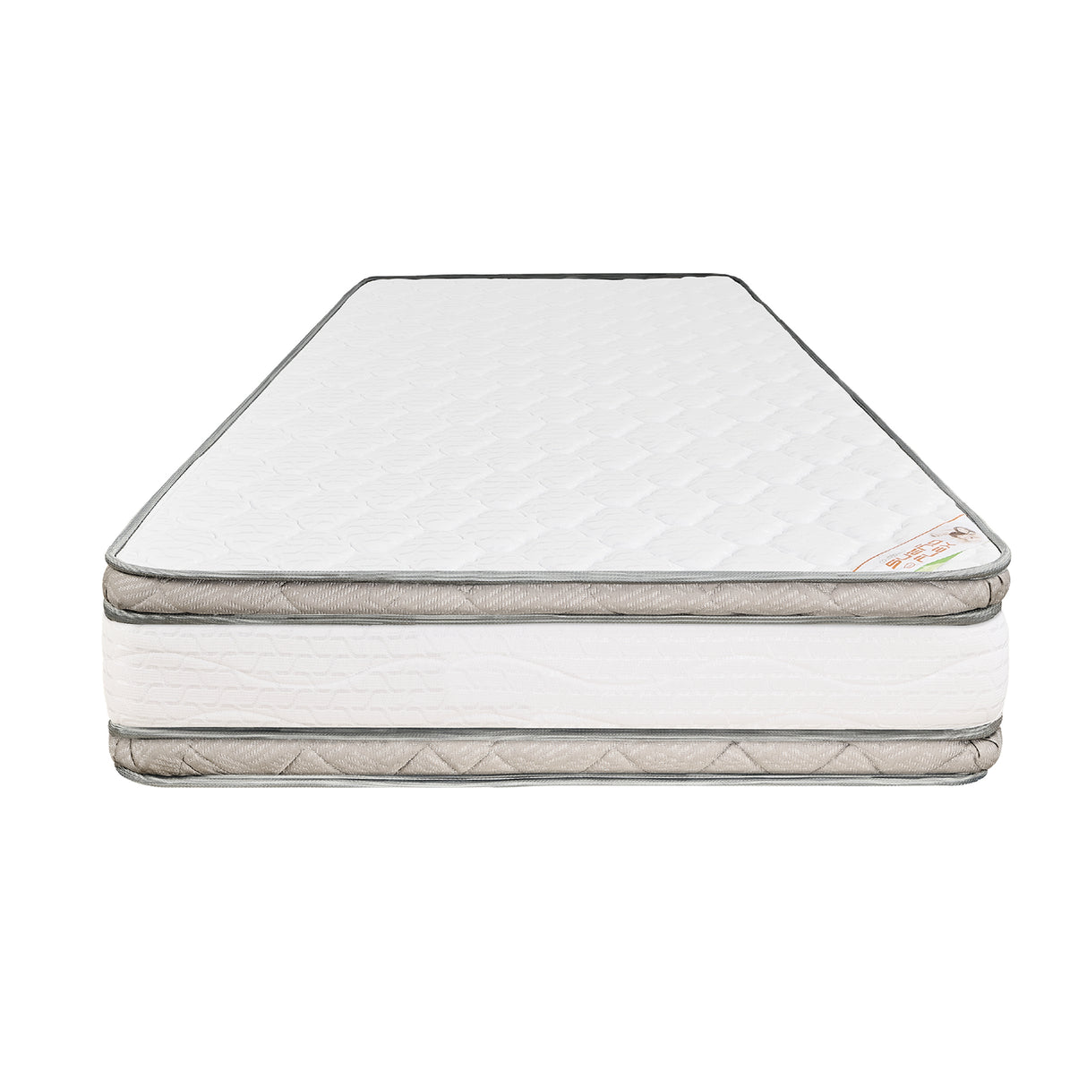 Colchón Firme Pedic Foam Blanco Sencillo 100x190cm Ortopedico con Pillow Doble - COLCHONES | Bylmo