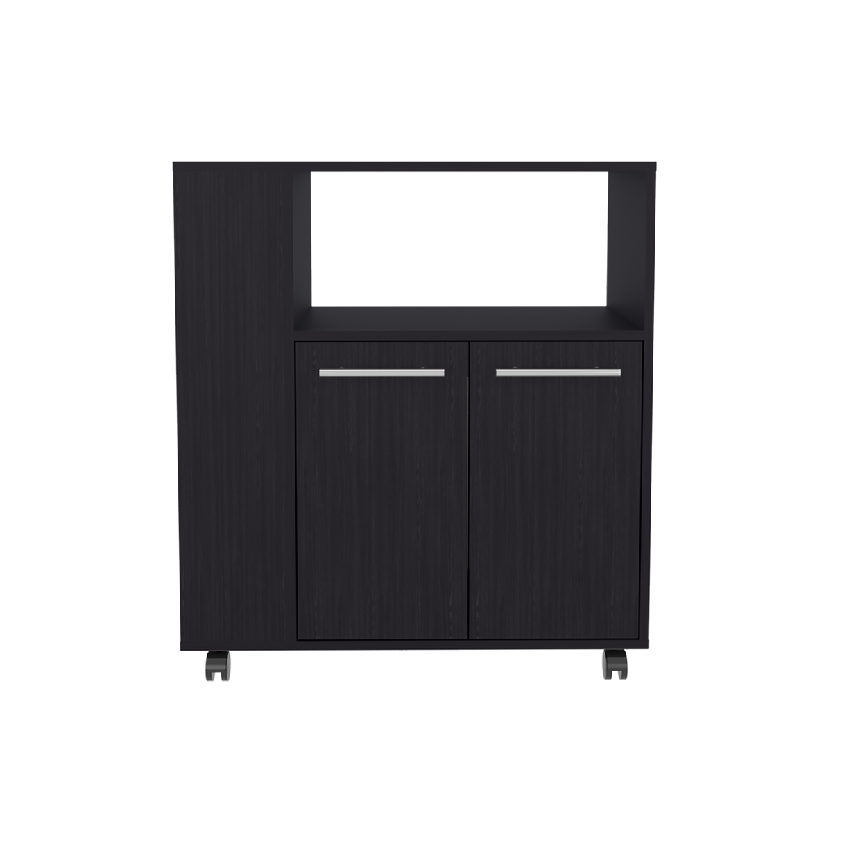Mueble Microondas Eldon Wengue 75x83.4cm Con Ruedas - ALACENAS Y MUEBLES MICROONDAS | Bylmo