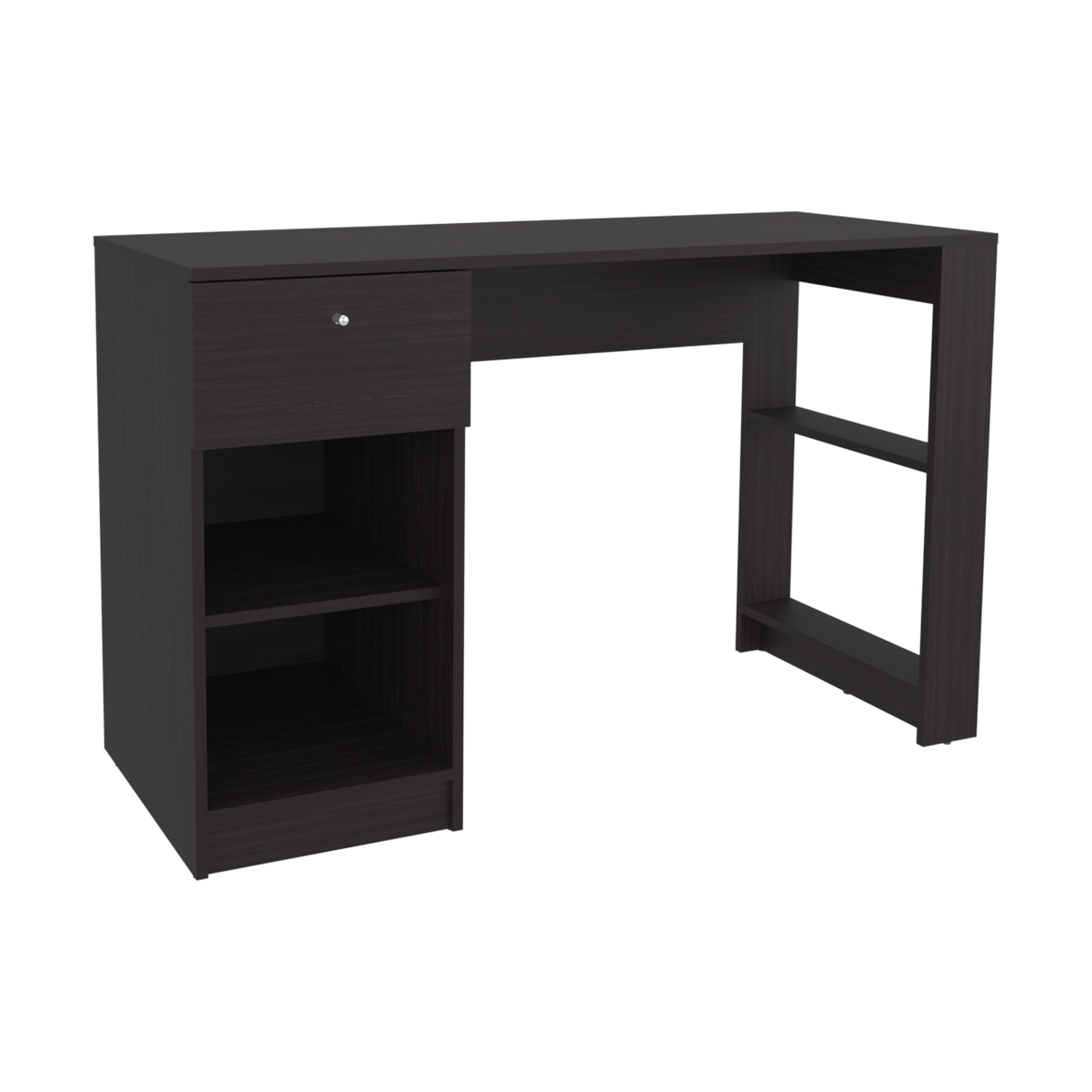 Escritorio Home Wengue 120.2x75.6cm con Un Cajón - ESCRITORIOS | Bylmo